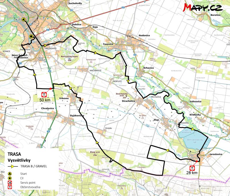 znojmo2026_trasa_B_G znojmo2026_trasa_B_G